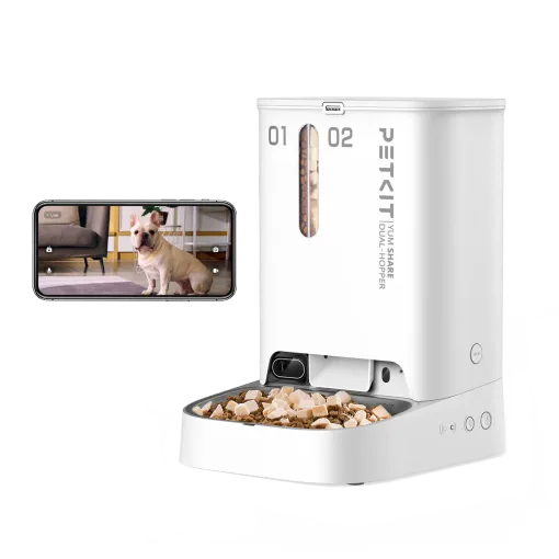 PETKIT YumShare Dual-Hopper 2 im Vergleich smarter Futterautomaten