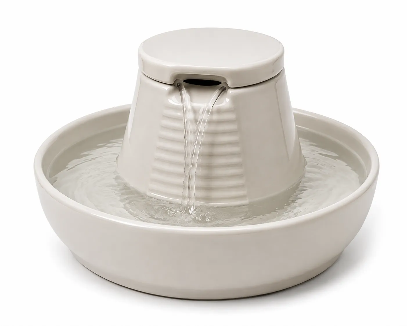 PetSafe Keramik-Trinkbrunnen Streamside – Produktansicht 1