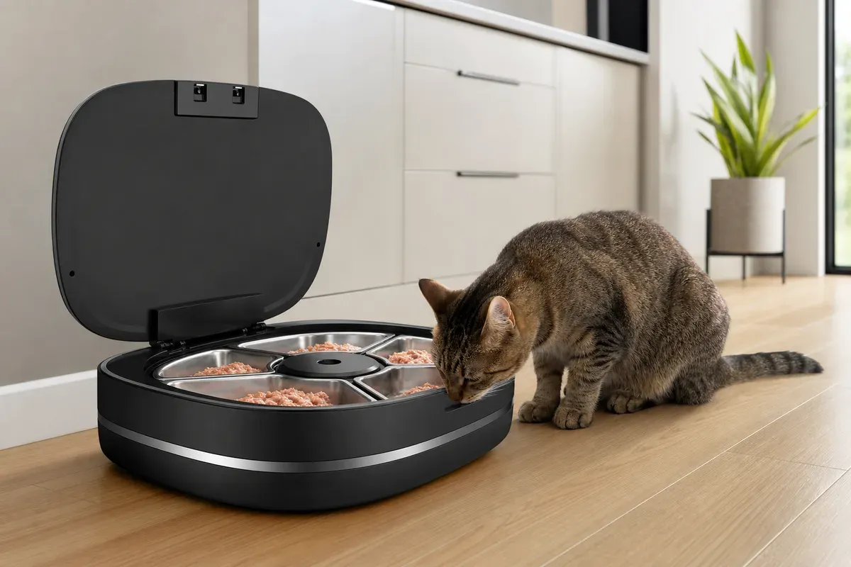 PetSafe FreshFeed Refrigerated Pet Feeder, weitere redaktionelle Ansicht 1