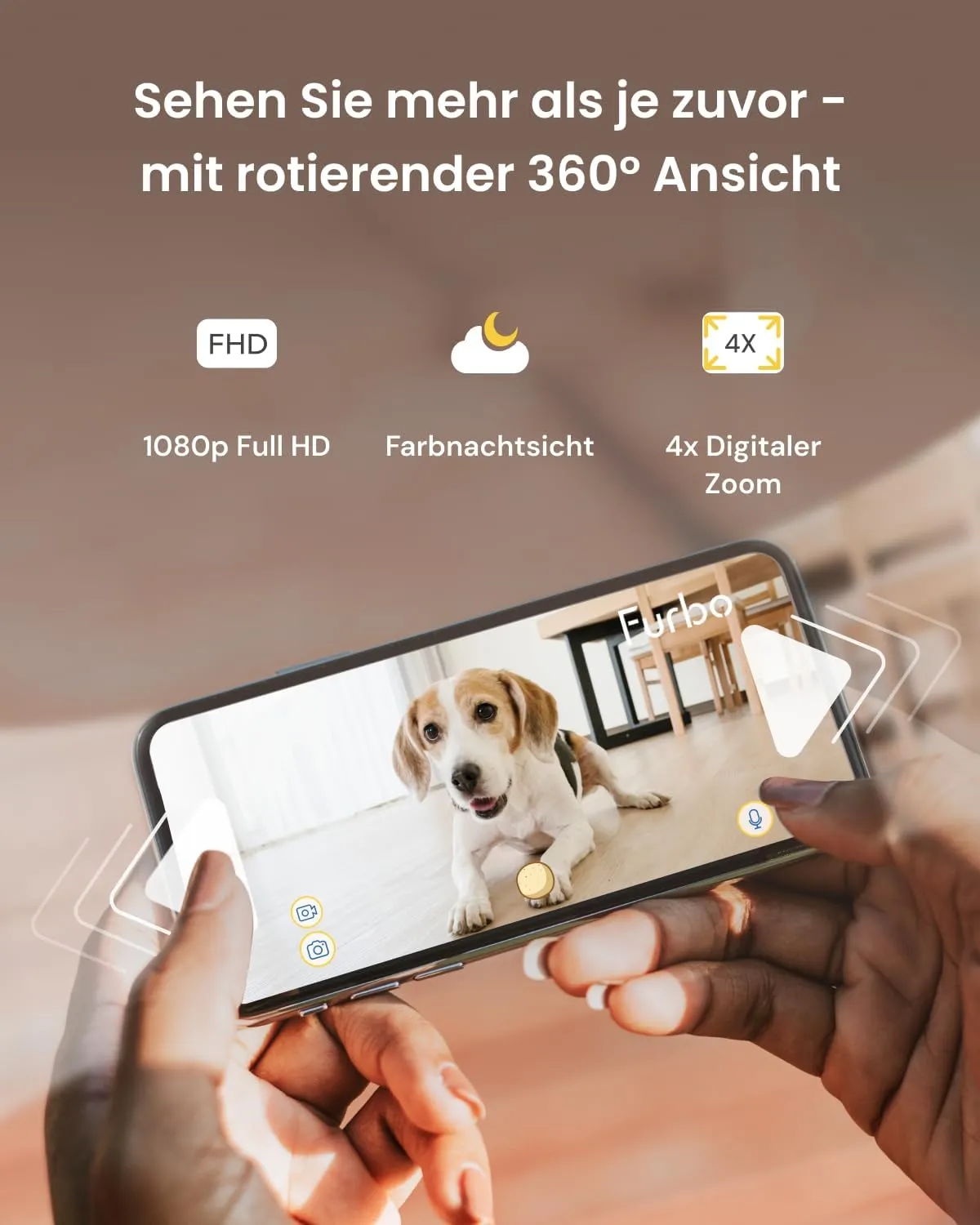 Furbo 360° Hundekamera, weitere Produktansicht 1