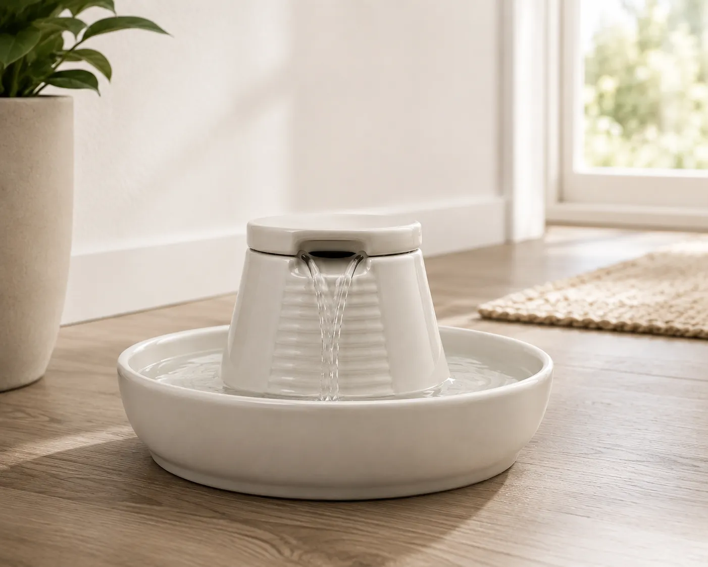 PetSafe Keramik-Trinkbrunnen Streamside – Produktansicht 4