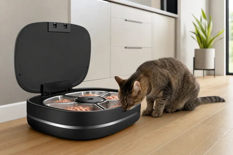 PetSafe FreshFeed Refrigerated Pet Feeder als Beispiel moderner PetSafe-Fütterungstechnik