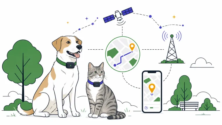 Redaktionelle Übersicht zu GPS-Trackern für Hunde und Katzen